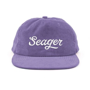 Snapback <b>Cap</b> Hat Customize Embroidery logo <b>Corduroy</b> Unstructured Hat - Product Image 2