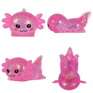 Juguete Antiestrés de Axolotl de TPR de H&W, Juguete Sensorial Suave de Subida Lenta para Niños y Adultos - Product Image 1