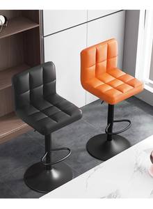 Moderno <span class=keywords><strong>Taburete</strong></span> de Bar Alto de Lujo Silla de Bar Moderna <span class=keywords><strong>Taburete</strong></span> de Bar Moderno de Gama Alta Giratorio con Reposabrazos - Product Image 5