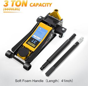 3 tonnellate di sollevamento del pavimento idraulico orizzontale manuale per carichi pesanti - Product Image 2