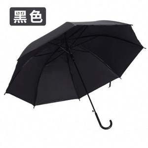 Parapluie droit classique transparent en PVC personnalisé avec logo, parapluie publicitaire de haute qualité - Product Image 6