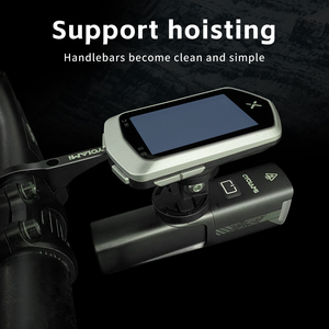 S5 사이클링 자전거 핸들 바 스템 확장 컴퓨터 마운트 홀더가 전기 스쿠터 Garmin Edge XOSS iGPSPORT, <span class=keywords><strong>Wahoo</strong></span> <span class=keywords><strong>GPS</strong></span> 스탠드에 적합 - Product Image 4