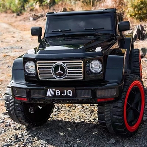 <span class=keywords><strong>Coche</strong></span> eléctrico de cuatro ruedas para niños, súper grande, 4 unidades, SUV, control remoto - Product Image 4