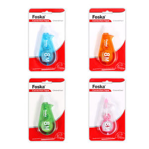 Foska Cinta de estudiante de forma ergonómica fácil de llevar a granel para la escuela Oficina Tomar notas diario <span class=keywords><strong>con</strong></span> cinta de 5MM de ancho - Product Image 6