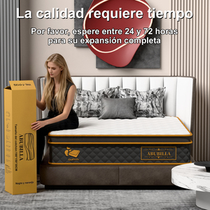 Sistema di assorbimento degli urti a molle indipendenti per un sonno silenzioso e riposante, <span class=keywords><strong>materasso</strong></span> ibrido in schiuma e molle insacchettate, misura <span class=keywords><strong>King</strong></span> <span class=keywords><strong>Size</strong></span> - Product Image 1
