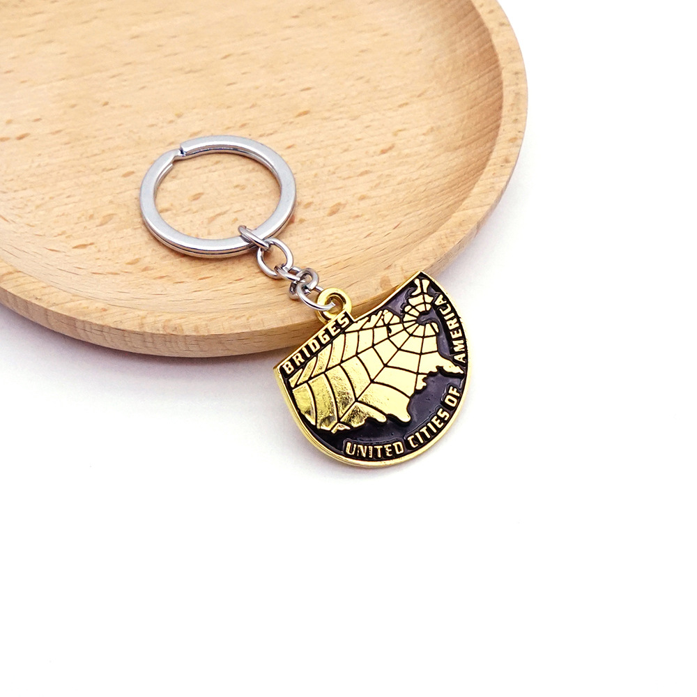 พวงกุญแจสีทอง