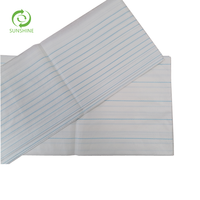 Draps de lit médicaux jetables en papier non tissé SMS PP, imperméables, pour examen hospitalier