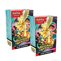 Cartes ME2.5 Ascended Heroes Sealed Booster Bundle en carton de haute qualité, jouets éducatifs