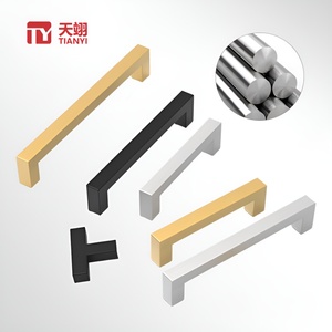 Herrajes para Muebles de Acero Inoxidable de Alta Calidad Estilo Europeo, Tiradores para Puertas y Cajones de Cocina y Armarios - Product Image 2
