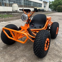 Buggy Eléctrico de 1000W Todoterreno, Monoplaza, Go-Kart Todoterreno para Adultos