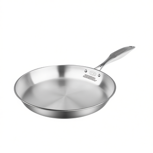 Padella in Acciaio Inox Tcld 22Cm per Cottura a Induzione Design Minimalista Rotondo - Product Image 1
