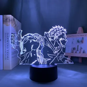 Howlighting โคมไฟอะคริลิก DIY สำหรับเด็ก,โคมไฟอะนิเมะ Lamparas 3D สีสร้างสรรค์ภาพแบบกำหนดเองตั้งโต๊ะ USB LED ไฟกลางคืนคริสต์มาส