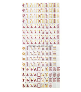 <span class=keywords><strong>Mahjong</strong></span> américain en acrylique nacré, <span class=keywords><strong>noir</strong></span> <span class=keywords><strong>et</strong></span> <span class=keywords><strong>blanc</strong></span>, portable, en cristal, pour l'exportation, vente en gros d'usine, idéal comme cadeau - Product Image 6
