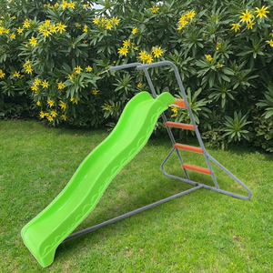 Surtido de parque infantil al aire libre, Tobogán ondulado de plástico, fácil de montar para jardines, guarderías, escuelas, parques - Product Image 5