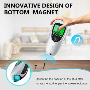 EOUTIL Rilevatore di Montanti/Rilevatore di Centri di Montanti/Rilevatore di Metalli/Fili Elettrici con Magnete Potente TH511 Grigio Batteria 9V - Product Image 2