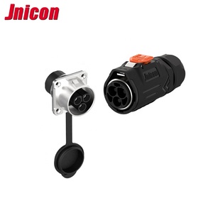 Jnicon mj32 ספק מחבר ספק סין IP67 עמיד למים מחבר שקע מחבר עבור סוללות אחסון חשמל לרכב ב ב-ev - Product Image 1