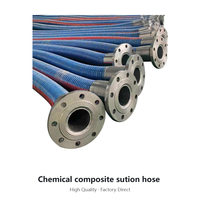 Tuyau composite pour transfert de produits chimiques 15 bars EN13765 en acier inoxydable 304 pour usine industrielle