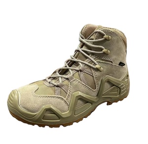 Bottes de randonnée tactiques durables TSB07 AK en cuir de vachette et daim pour terrains variés et usage intensif - Product Image 1