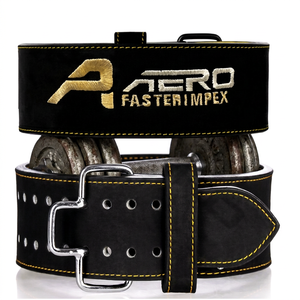 Cinturón de Levantamiento de Pesas de Cuero Personalizado con Hebilla de Liberación Rápida, Soporte Lumbar y de Cintura para Gimnasio y Fitness para Adultos - Diseño Envolvente - Product Image 1