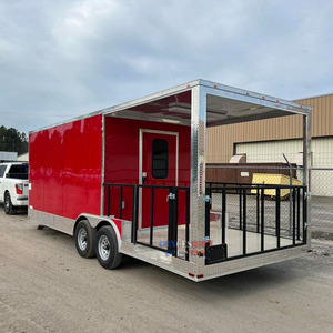 Volledig uitgeruste shawarma foodtrucks, BBQ foodkiosk, mobiele keuken, koffiekar, CE DOT gecertificeerde pizza foodtruck met balkon - Product Image 2