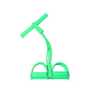 Banda de Resistencia Elástica Multifuncional de 6 Tubos para Yoga, Cuerda de Tensión para Entrenamiento Físico, Estiramiento de Piernas y Adelgazamiento - Product Image 4