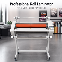 Machine à plastifier FM-650 de haute qualité, automatique, A1, 24 pouces, simple ou double face, laminage à froid et à chaud