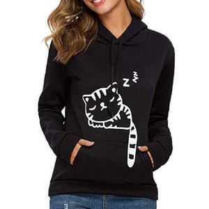 Produttore Personalizzato Logo Delle Donne Dell'orecchio di Gatto Stampato Pullover <span class=keywords><strong>Con</strong></span> <span class=keywords><strong>Cappuccio</strong></span> Teen Girl Sveglio del Panno Morbido <span class=keywords><strong>Felpa</strong></span> <span class=keywords><strong>Con</strong></span> <span class=keywords><strong>Cappuccio</strong></span> - Product Image 3