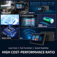 Tablet PC Resistente al Agua y a Explosiones para W105 de 10.1 Pulgadas, Windows 10/11, WiFi, 5000 mAh, Lector de Códigos de Barras 1D/2D, 16+128 GB, Intel Celeron
