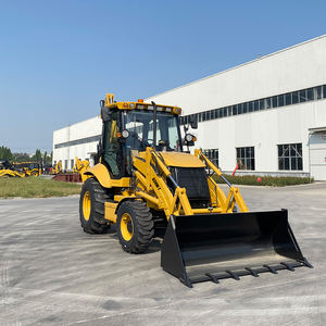Muatan <span class=keywords><strong>Backhoe</strong></span> kontrol mekanis profesional dengan ROPS/FOPS Cab dan A/H Outrigger - Product Image 3
