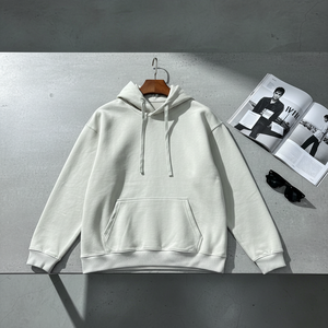 Sudadera con capucha de mezclilla de algodón de diseñador 2025, de alta calidad, peso pesado 400g, corte holgado, anti-bolitas, con letras rotas, para hombre - Product Image 2