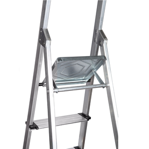 Scala Domestica Professionale in Alluminio con 6 Gradini (Gradini da 12 cm) - Product Image 3