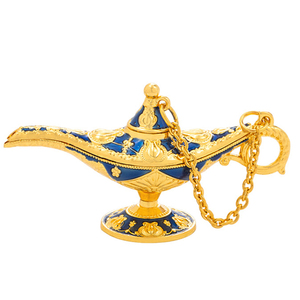 Phong Cách Cổ Tùy Chỉnh Đầy Màu Sắc Kim Loại <span class=keywords><strong>Aladdin</strong></span> Ma Thuật Đèn Điêu Khắc Cổ Điển Ả Rập Genie Trang Trí Nội Thất Cho Hồi giáo Đặt Hàng Số Lượng Lớn Quà Tặng - Product Image 3