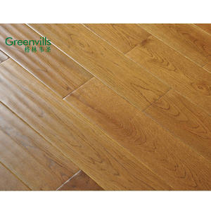 Plancher en chêne massif en bois naturel 100% gratté à la main, parquet en bois dur - Product Image 1