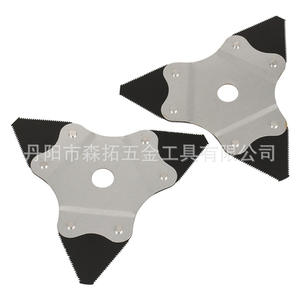 Lames de scie triangulaires personnalisées pour tondeuses à gazon, accessoires d'outils de jardin, y compris les nouvelles débroussailleuses et coupe-herbe. - Product Image 3