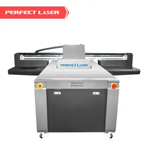 Perfect Laser colorful designs on Metal/ Plastic/ Paper /Clothes 1015 UV printer flatbed machine