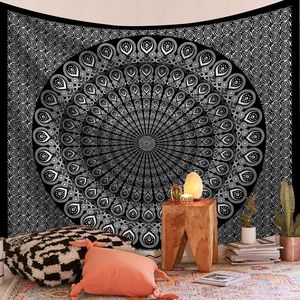 Couverture murale tissée en tapisserie 100% polyester imprimée <span class=keywords><strong>UV</strong></span> personnalisée pour la décoration de la chambre à coucher - Product Image 5