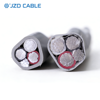 Cable de Servicio JZD OEM 600V con Certificación UL854, 2 Hilos XHHW2, 4/0 para Alimentación de Panel, Entrada de Servicio 500KCMIL 350MCM