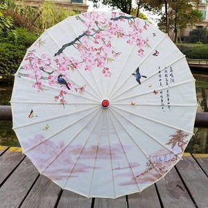 Sombrilla de Papel Chino en Promoción, Precio Económico, Bonito Diseño, Sombrilla Hecha a Mano para Decoración de Bodas, Eventos y Fiestas - Product Image 2