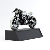 Ornements de table pour moto, design personnalisé, moto en métal plaqué 3D, récompense, souvenir d'événement, article en fonte, cadeau d'affaires