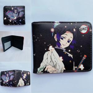 Portefeuille court pliable en PU de haute qualité, 32 couleurs, Anime Demon Slayer <span class=keywords><strong>Kimetsu</strong></span>, portefeuille mignon - Product Image 5
