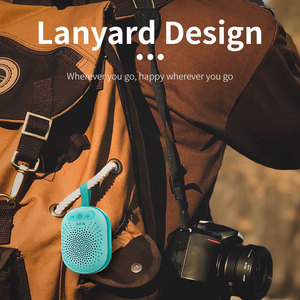 Altoparlante Tascabile BT513 con Cordino, 3W BT5.3, Batteria Ricaricabile 500mAh, Impermeabile IPX-5, Luce RGB Lampeggiante, Riproduzione Musicale da Smartphone - Product Image 4