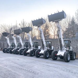 Chariot télescopique multifonction 4x4 fabriqué en Chine 2,5t 2500kg Chargeur télescopique avec moteur Euro V - Product Image 3
