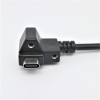 Câble USB 3.1 Type-C Mâle-Femelle Personnalisé avec Douille Intégrée et Gaine en PVC pour Microphone, Moniteur et Applications Informatiques