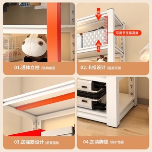 Perchero Moderno y Sencillo de 4 Niveles, Tipo Vertical, Ahorra Espacio, Organizador de Ropa Multiusos para Apartamentos, Dormitorios y Alquileres - Product Image 5