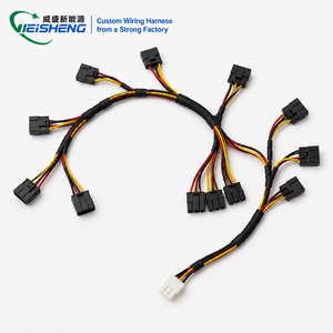 汽车完整线束铜导体 PVC 绝缘防水组件适用于轿车 SUV 售后替换 - Product Image 1