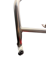 Support de moto en acier inoxydable/aluminium usiné CNC sur mesure avec garantie de qualité, protection de moteur Yamaha fabriqué en Chine