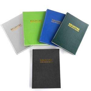 Libro de registro de tapa dura con estampado dorado de alta calidad, personalizar todo tipo de estilo, se puede hacer un cuaderno de tapa dura - Product Image 4