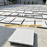 Vente directe usine – Carrelage mural extérieur en granit blanc moderne, ultra-réduit, durable, pour revêtement de façade