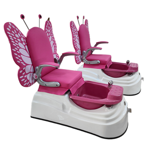 Luxueux moderne Mini enfants papillon dossier Footsie bain Spa pédicure fauteuil <span class=keywords><strong>de</strong></span> <span class=keywords><strong>Massage</strong></span> pour les filles - Product Image 2
