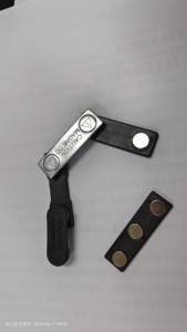 Imán de corte personalizado para ropa, tarjetero de pecho, adhesivo permanente de neodimio, etiqueta de insignia de nombre, uso Industrial, procesamiento de soldadura - Product Image 2